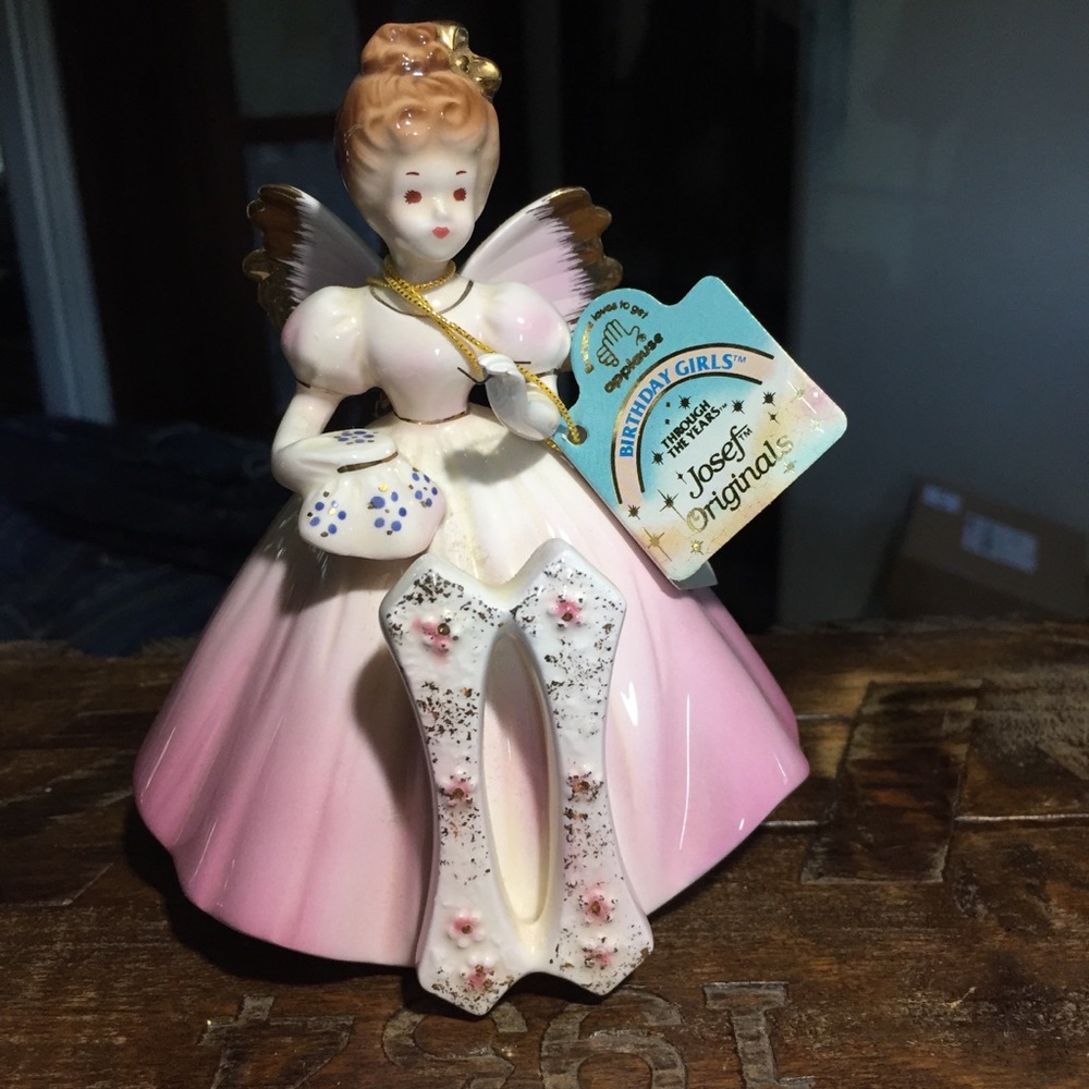Joseph originals birthday girl figurine 11 Vintage